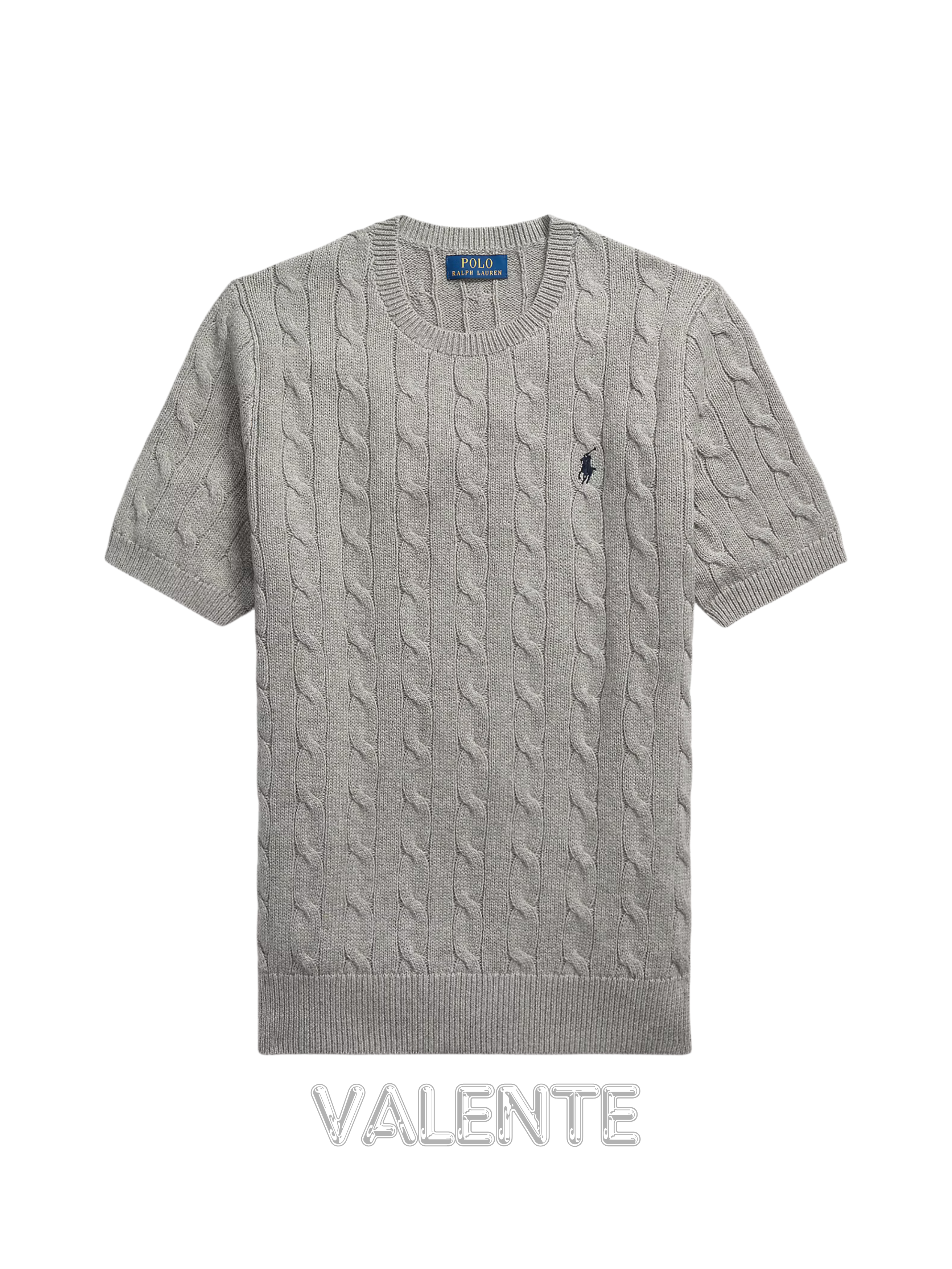Valente Abbigliamento | Maglia Con Treccia Senza Colletto