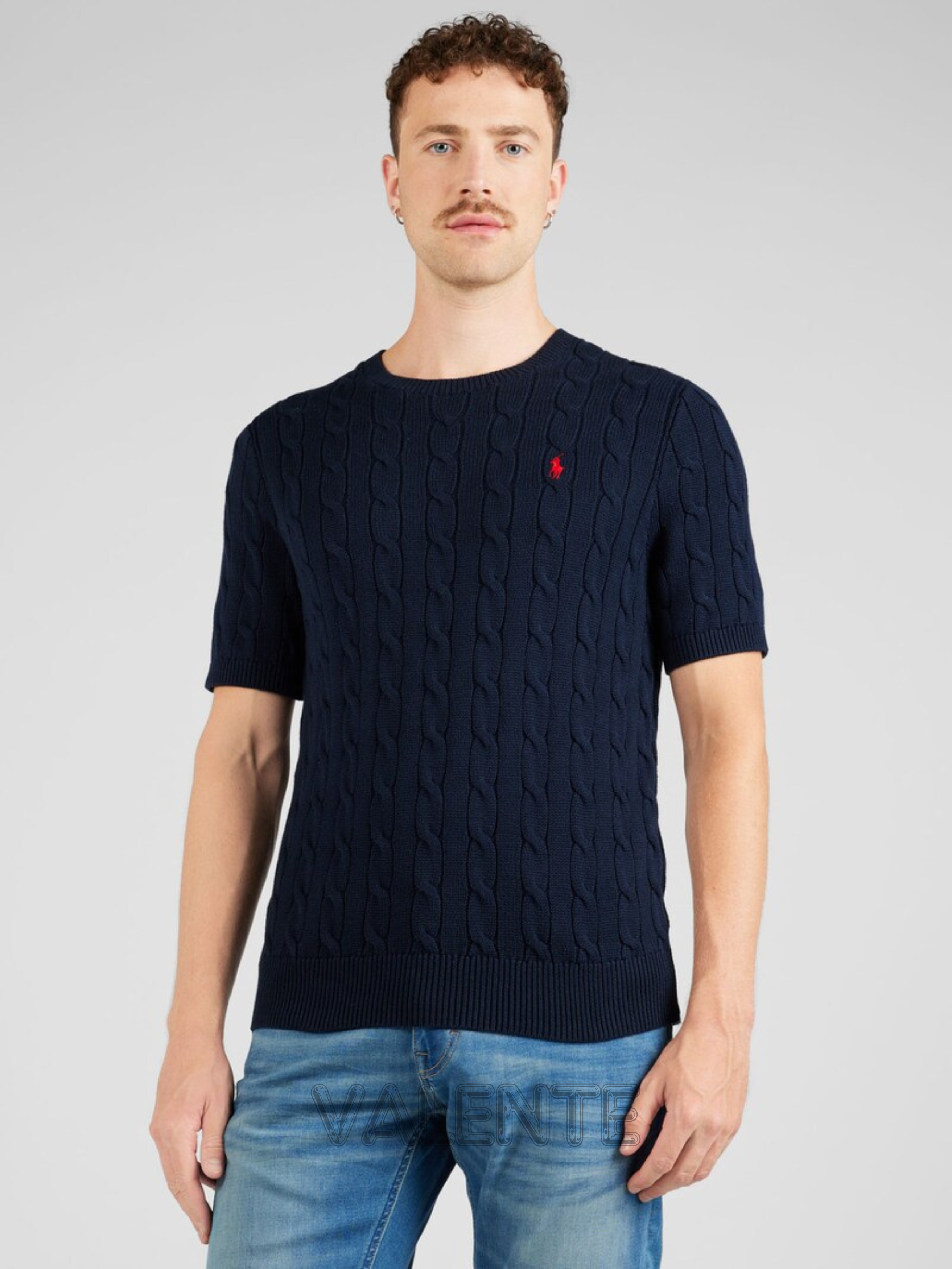 Valente Abbigliamento | Maglia Con Treccia Senza Colletto