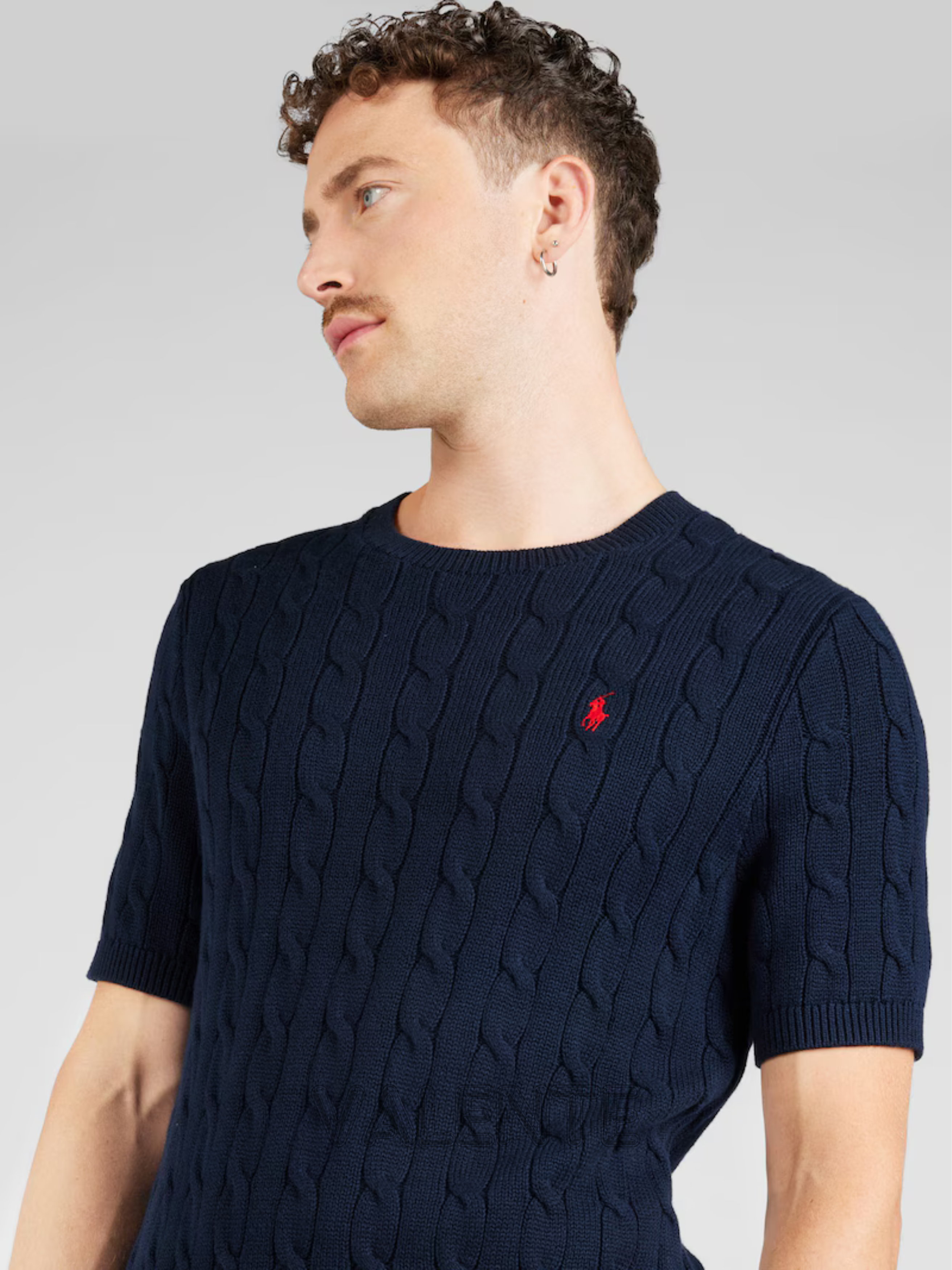 Valente Abbigliamento | Maglia Con Treccia Senza Colletto