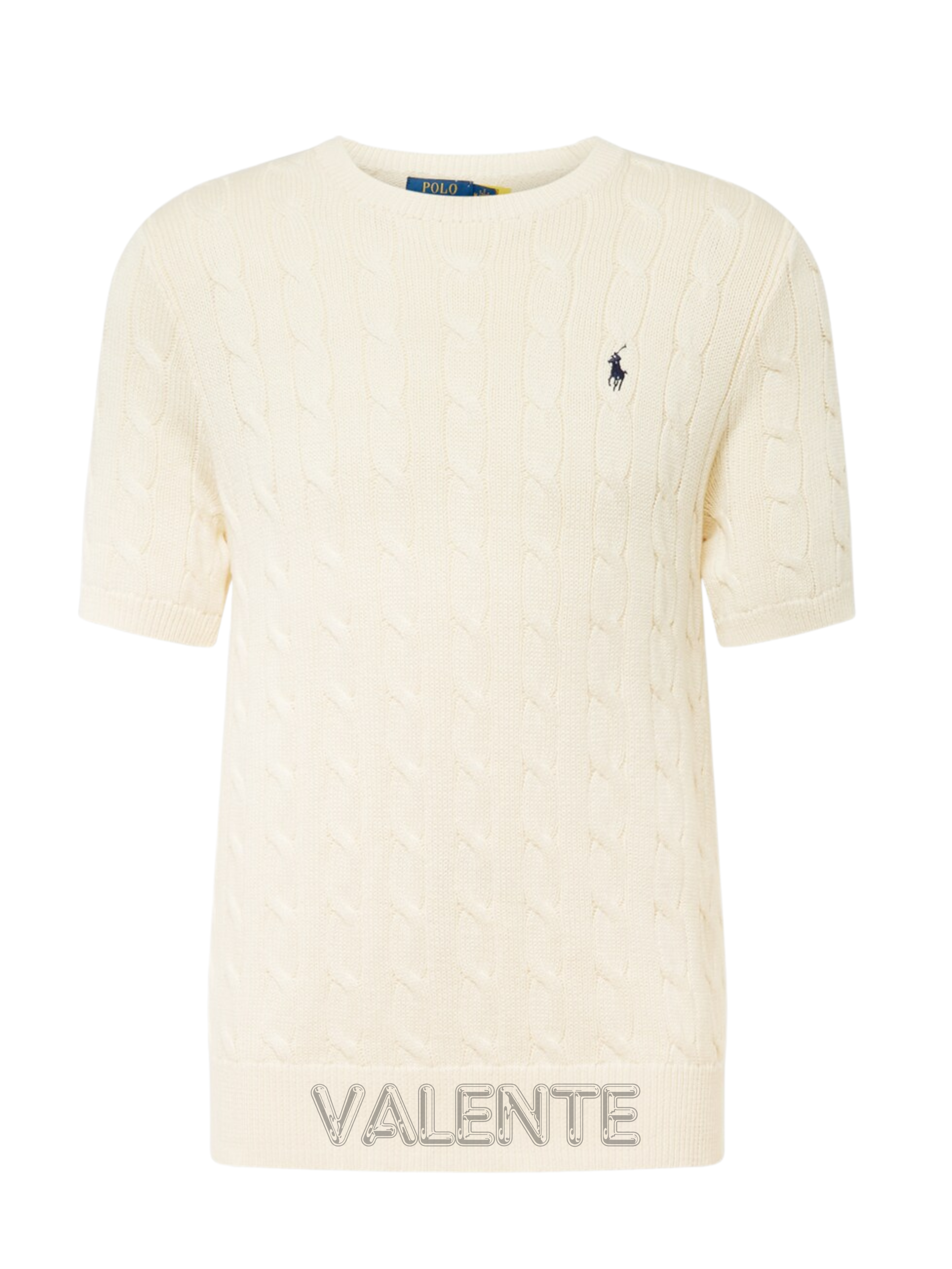 Valente Abbigliamento | Maglia Con Treccia Senza Colletto