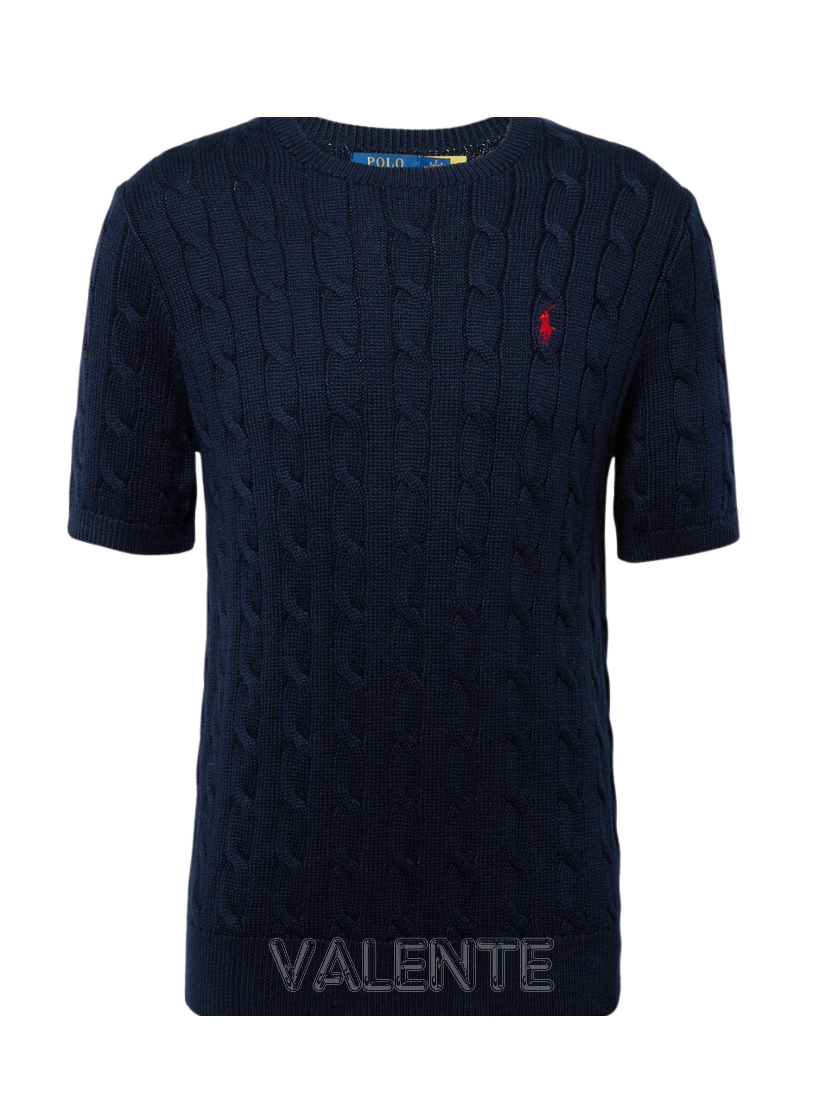 Valente Abbigliamento | Maglia Con Treccia Senza Colletto