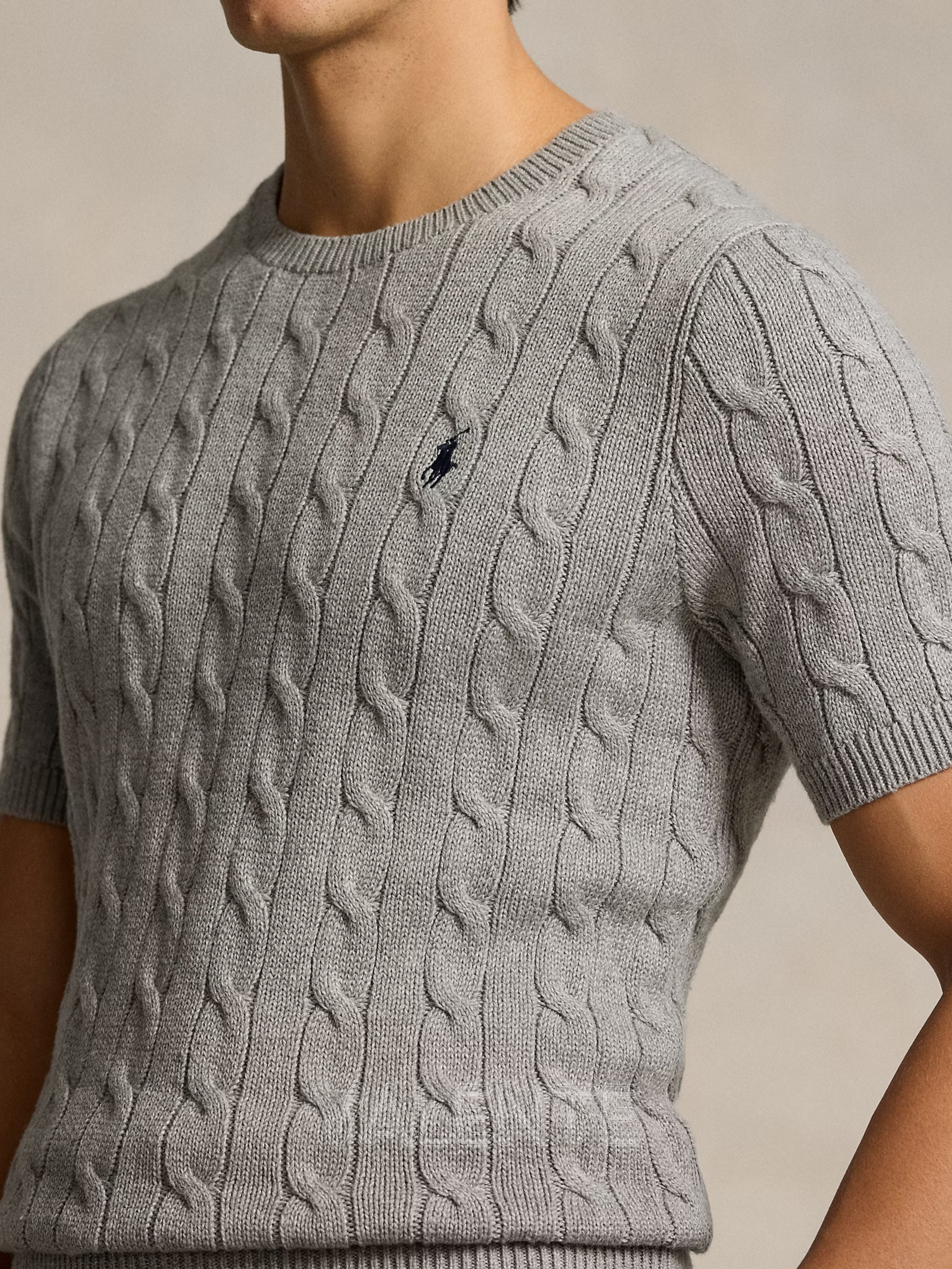 Valente Abbigliamento | Maglia Con Treccia Senza Colletto